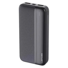 Повербанк Power Bank LENYES 20000mAh-263 (Реальная ёмкость) 2хUSB, MicroUSB, Type-C Черный LVR 207138