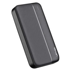 Повербанк Power Bank LENYES 20000mAh-263 (Реальная ёмкость) 2хUSB, MicroUSB, Type-C Черный LVR 207138