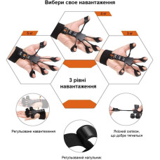 Тренажер-експандер для пальців рук Newt Silicone Power Grip 207169