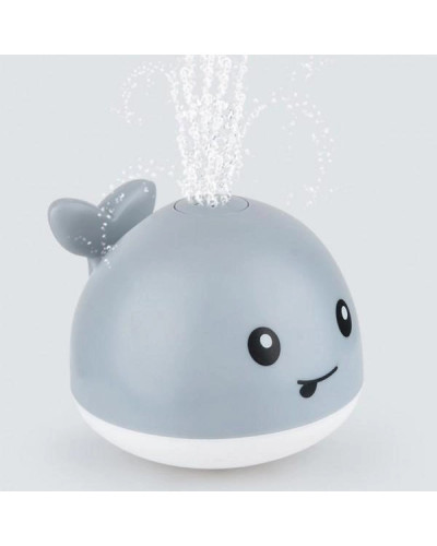 Іграшка для ванної Qinye Toys Кит спрей світиться з фонтаном 207184