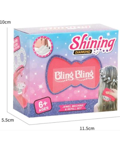 Стайлер для прикрас з кристалами Набір юного стиліста Shinning Diamond Bling Bling 207194