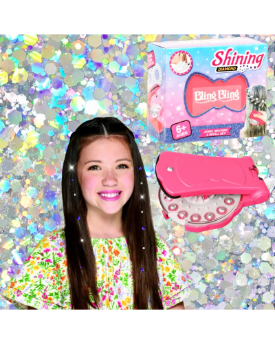 Стайлер для прикрас з кристалами Набір юного стиліста Shinning Diamond Bling Bling 207194