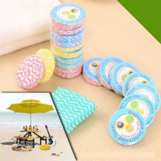 Рушник пресований Magic Towel 30 х 40 см (набір 10 шт), таблетка міні 207217