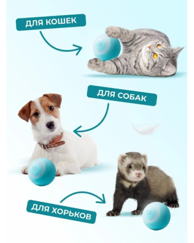 Інтерактивний м'ячик Smart-іграшка для домашніх улюбленців 207252