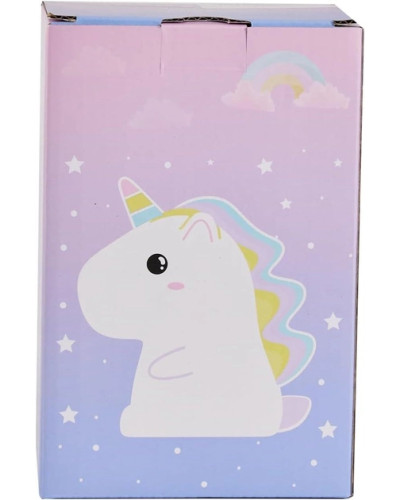 Дитяча силіконова нічник лампа-унікорн RGB LOSSO Unicorn Original 207258