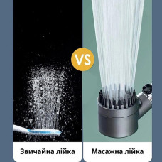 Водозберігаюча масажна душова лейка 207321