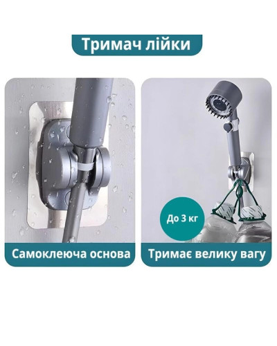 Водозберігаюча масажна душова лейка 207321