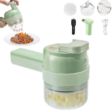 Ручний подрібнювач для овочів 4в1 Food Chopper Овочерізка електрична 207329
