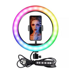 Кільцева LED лампа RGB MJ30 30см 207389