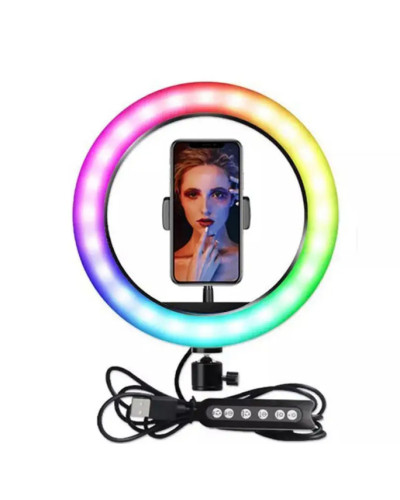 Кільцева LED лампа RGB MJ30 30см 207389