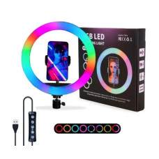 Кільцева LED лампа RGB MJ30 30см 207389