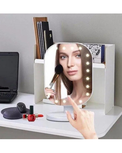 Дзеркало з LED підсвіткою овальне 20LED 207411