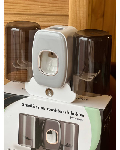 Держатель для зубной щетки, 2 чашки TOOTHBRUSH HOLDER 207459