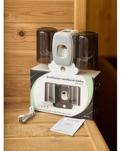 Держатель для зубной щетки, 2 чашки TOOTHBRUSH HOLDER 207459