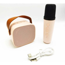 K1 Караоке + Bluetooth Колонка + Беспроводной Микрофон ORG 207474