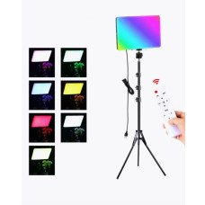 Світлодіодна панель для фотостудії Camera light PM-26 RGBW (без штатива) 207485