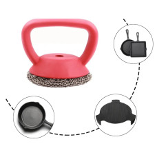Щітка-металевий скребок з ручкою для миття посуду CLEANING BRUSH 207494