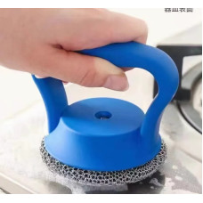 Щітка-металевий скребок з ручкою для миття посуду CLEANING BRUSH 207494