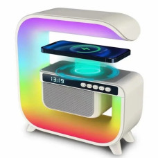 Нічник акумуляторний RGB G3 з бездротовою зарядкою та Bluetooth колонкою 207498