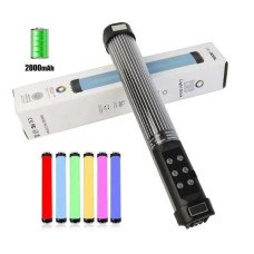 Лампа - світлодіодна RGB LED RL-30SL 30см (лампа - палиця, 2000mAh, до 20 годин роботи, 49 режимів, для відеозйомки, жезл, з магнітами) - Чорний 207516