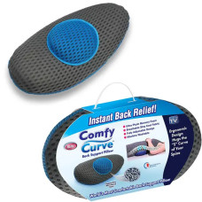 Ортопедична подушка під спину Back Support Pillow для поясниці з ефектом пам'яті 207541
