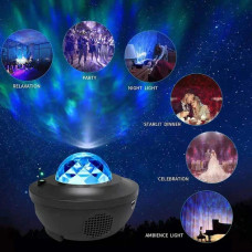 Галактика Звездний проектор нічник дитячий Bluetooth 207552