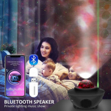 Галактика Звездний проектор нічник дитячий Bluetooth 207552