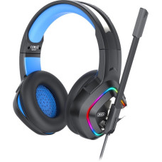 Навушники геймерські XO GE-08 проводові з мікрофоном та підсвіткою LED RGB