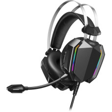 Навушники геймерські XO GE-07 проводові з мікрофоном та підсвіткою LED RGB 207581