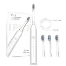 Зубна щітка Sonic Toothbrush X-3, звукова електрична щітка 207633
