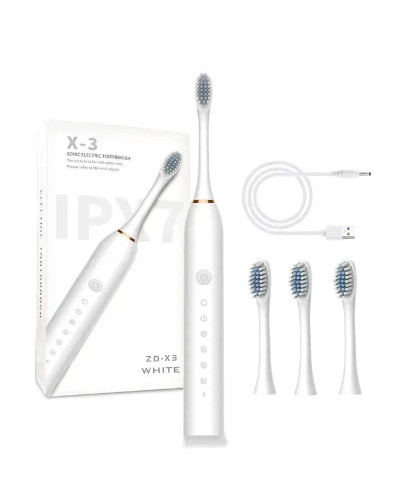 Зубна щітка Sonic Toothbrush X-3, звукова електрична щітка 207633