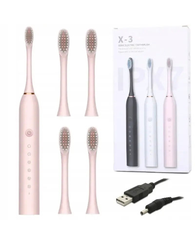 Зубна щітка Sonic Toothbrush X-3, звукова електрична щітка 207633