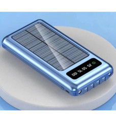 Портативний зарядний пристрій на 10000mAh, Power Bank на сонячній батареї, зарядка 207653