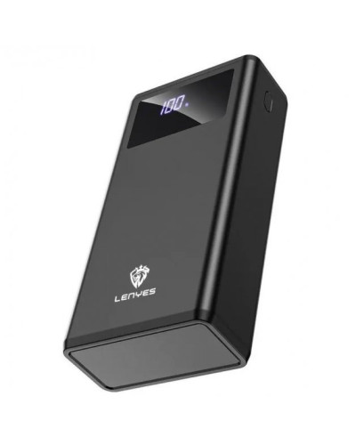 Зовнішній акумулятор Power Bank Lenyes PX591 50000mAh потужний павербанк для ноутбука та телефона