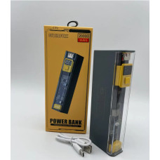Портативний зарядний пристрій Power Bank 674 - 20000 мАг зовнішній акумулятор павербанк 207662