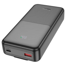 Портативний зарядний пристрій Power Bank з вбудованим кабелем Hoco J119A PD20W+22.5W 20000 мАг Чорний 207672