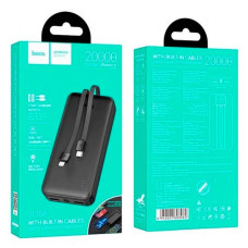 Портативна зарядка Power bank HOCO J118A Speed ​​energy з кабелем (20000mAh) 207673