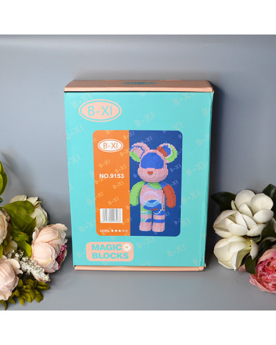 Конструктор Magic Blocks 9153 у вигляді ведмедика Bearbrick 207715