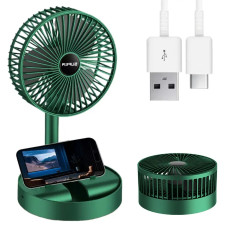 Складной аккумуляторный мини-вентилятор с USB-зарядкой 207726