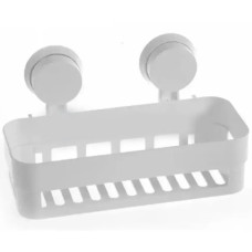 Полиця на присосках прямокутна Bathroom Shelves, настінна полиця для ванної кімнати 207731