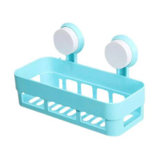Полиця на присосках прямокутна Bathroom Shelves, настінна полиця для ванної кімнати 207731