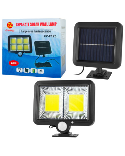 Вуличний ліхтар ліхтар Solar 2 COB з датчиком руху 207749