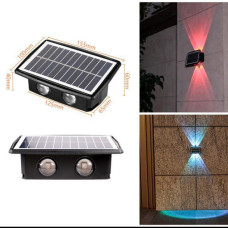 Вуличний ліхтар 4LED RGB на сонячній батареї 207751