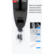 Автомобільний пилосос XO CZ001A Car Vacuum Cleaner Чорний 208418