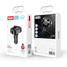 Fm модулятор XO BCC03 автомобільний зарядний пристрій 18W Bluetooth+QC3.0 Quick Charger 208421