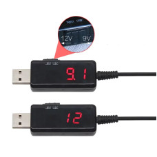Універсальний перехідник адаптер USB для живлення роутера модема з 5V на 9V і 12V 208459