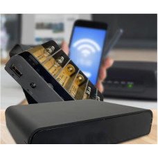 Джерело безперебійного живлення Mini UPS DU-5912 для роутера 5В/9В/12В, на 6 акумуляторів (акумулятори не входять в комплект) 208541