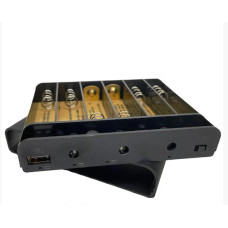 Джерело безперебійного живлення Mini UPS DU-5912 для роутера 5В/9В/12В, на 6 акумуляторів (акумулятори не входять в комплект) 208541