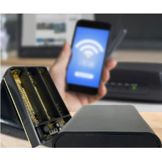 Джерело безперебійного живлення Mini UPS DU-5912 для роутера 5В/9В/12В, на 3 акумулятора (акумулятори не входять в комплект) 208542