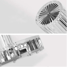 Настільна лампа-ночник Rose diamond RGB (16 кольорів) Table Lamp з пультом 208558